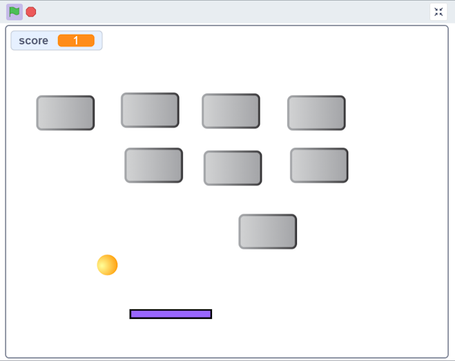 6 block braker game