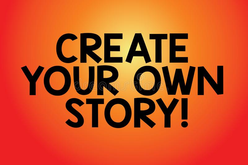 create your story